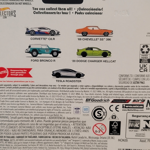 Hot Wheels Car CULTURE Ford Bronco R - Picture 4 of 5